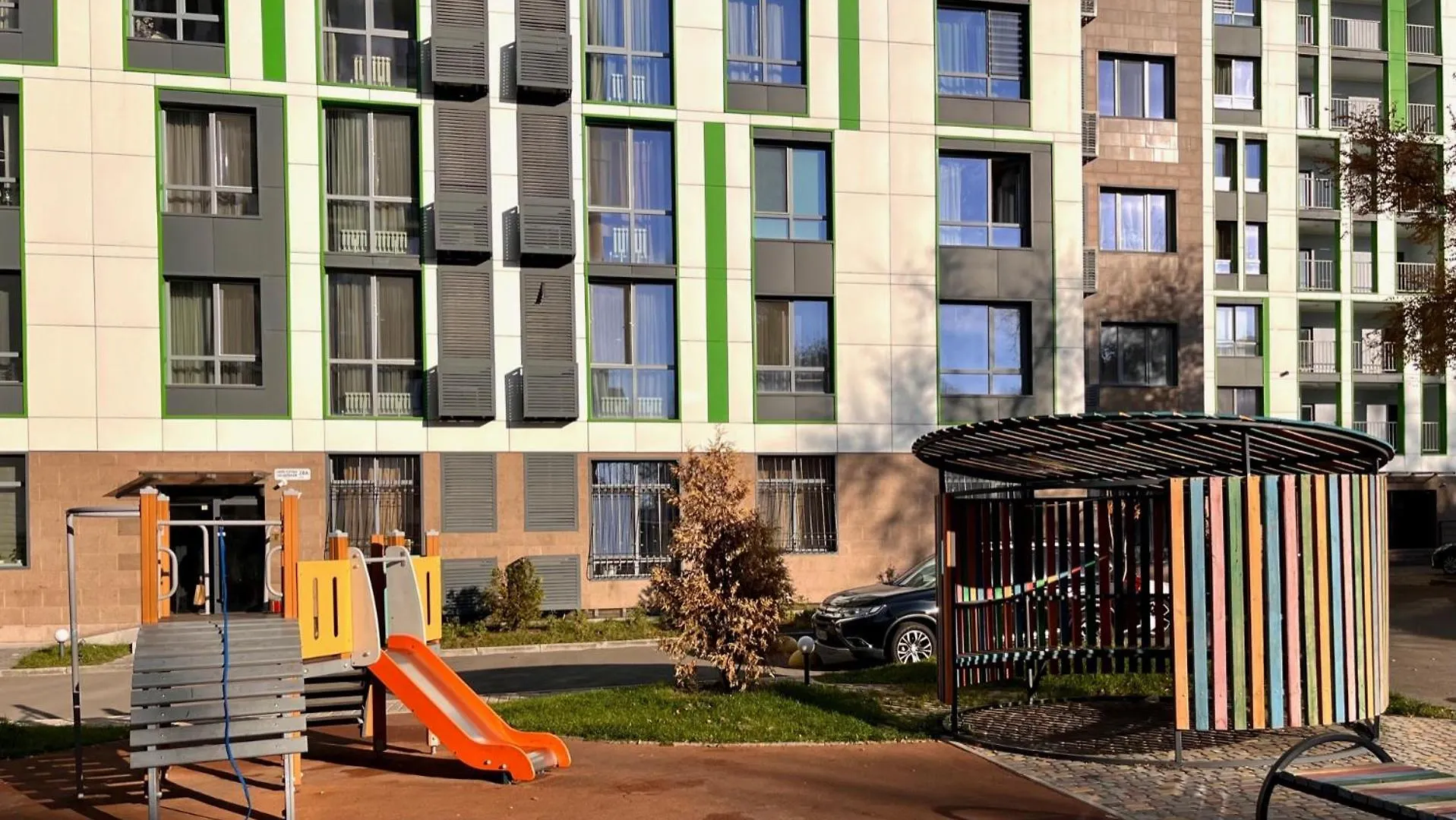 Bright Raimbek19-21 Residence 1Br, Next To Metro & Drinking Water As A Gift Almaty Apartment